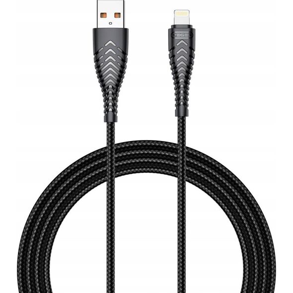 Kabel USB Veger VEGER kabel USB A do Lightning 2,4A V105 1,2 m czarny