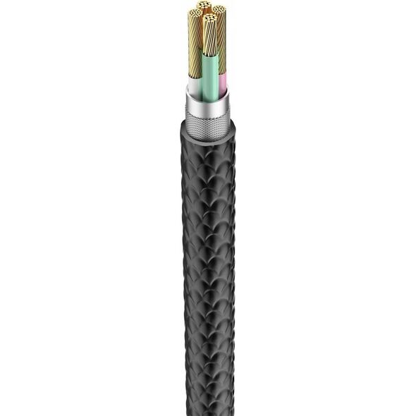 Kabel USB Veger VEGER kabel USB A do Lightning 2,4A V105 1,2 m czarny