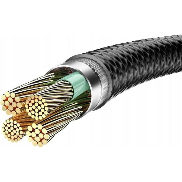 Kabel USB Veger VEGER kabel USB A do Lightning 2,4A V105 1,2 m czarny
