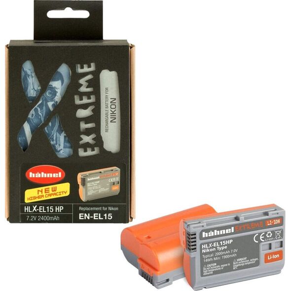 Akumulator HĂ¤hnel Hähnel Battery Extreme Nikon HLX-EL15Hp / EN-EL15