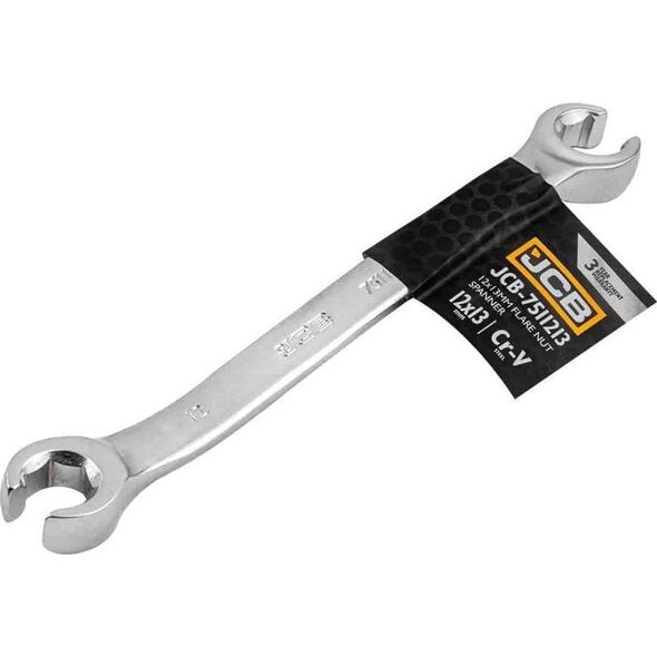 JCB Klucz oczkowy rozcięty 12mm x 13mm