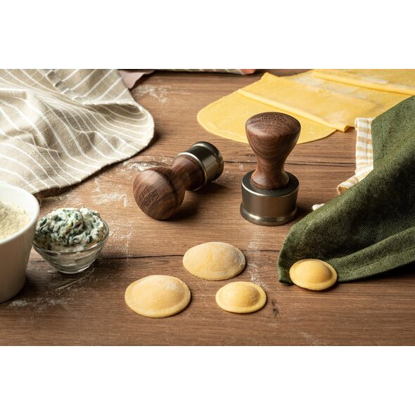 Σφραγίδα Marcato Marcato Ravioli Στρογγυλή 50mm Απαλό Χρυσό - Ξύλο Οξιάς 14088284 8000011008332