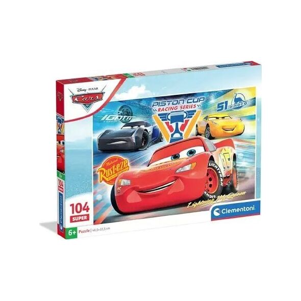 CLE puzzle 104 SuperKolor Cars 25047