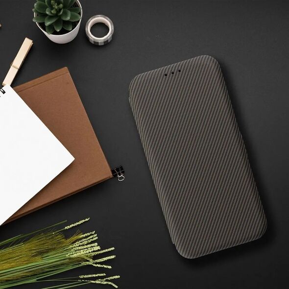 Kabura FOLIO Side Magnet do XIAOMI REDMI NOTE 14 5G brązowy