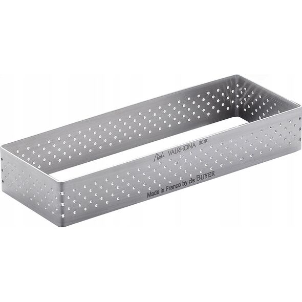 Rant prostokątny perforowany 25x8 cm
