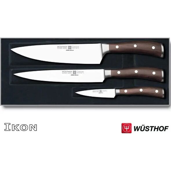 Zestaw- Nóż szefa 20 cm , kuchenny 20 cm i do warz