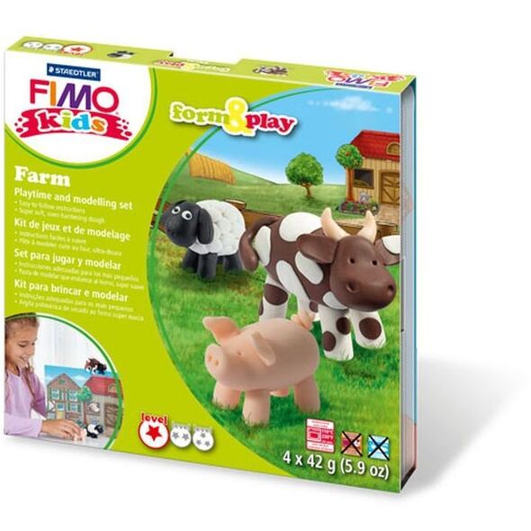 Staedtler Zestaw Fimo Kids Farma (S803401)