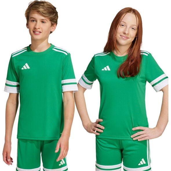 Koszulka dla dzieci adidas Squadra 25 zielona JN7486 164cm