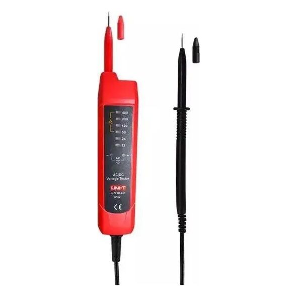 Itampos testeris,  auto  AC/DC, CAT III 400V, 6V-400V, IP54, UNI-T