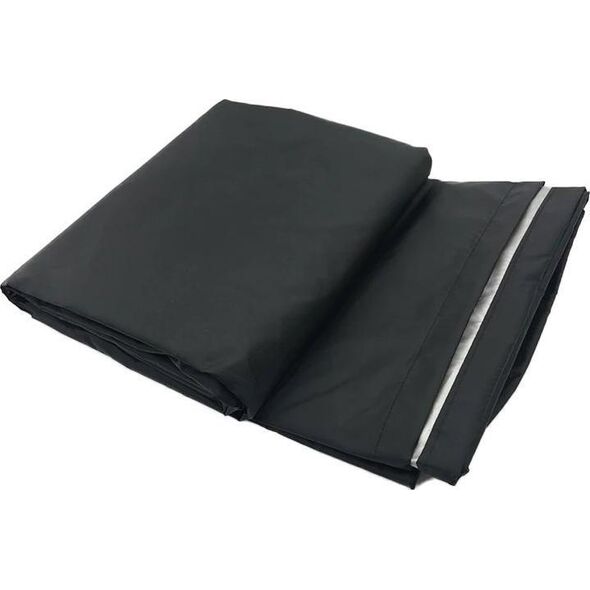 Hurtel Wodoodporny pokrowiec na grilla plandeka osłona XXL 190 cm x 71 cm x 117 cm czarny