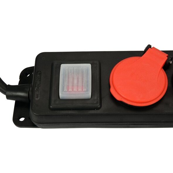 Listwa zasilająca Yato H07RN-F 5 gniazd 3 m czarna (YT-81242)