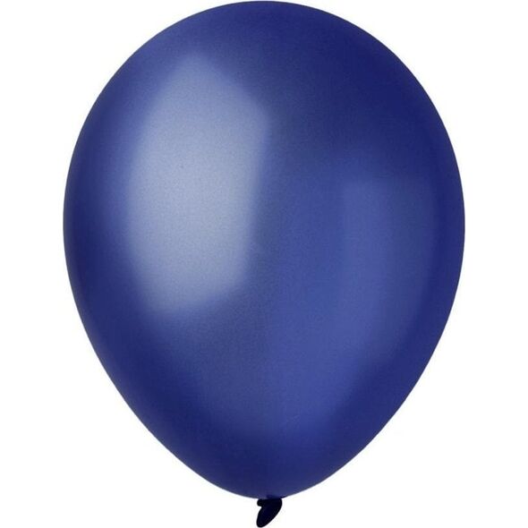 Balony Decomex metallic Midnight Blue 100szt