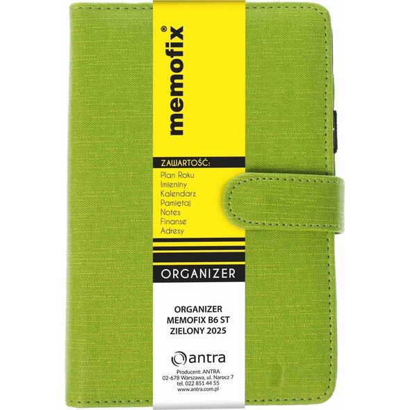 Organizer Memofix B6 ST zielony