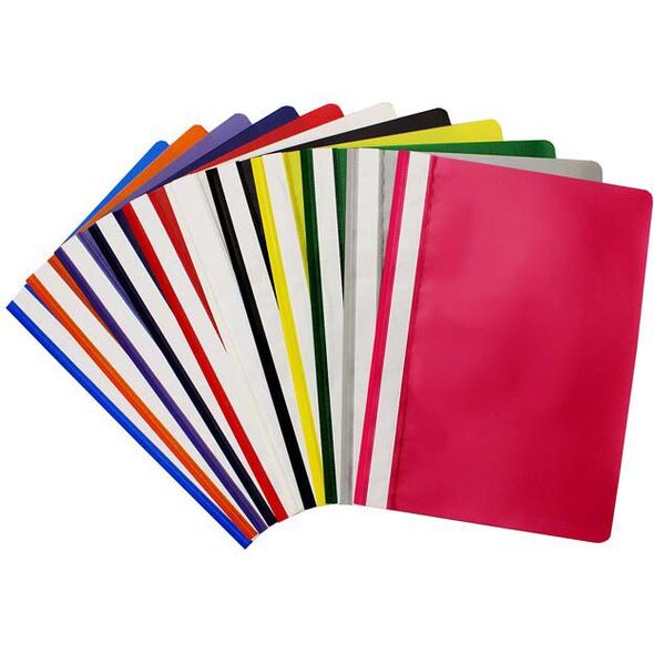 Biurfol SKOR.BIURFOL A4 CZERWONY PP 20SZT. SKOROSZYT - SPP-00-01