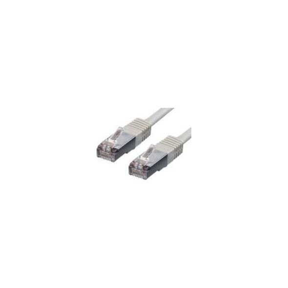 Equip Equip Pro - Patch- Cable - RJ- 45 (M) - RJ- 45 (M) - 50,0m - SFTP, PiMF - CAT 6 - pressed, stranded, halogen free - gray (605603)