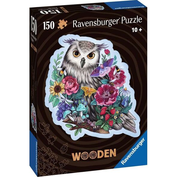 Ravensburger Ravensburger Wooden Puzzle Mysterious Owl (150 pieces)