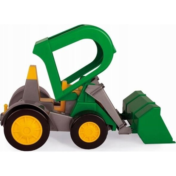 Wader Traktor-ładowarka z przyczepą na konia