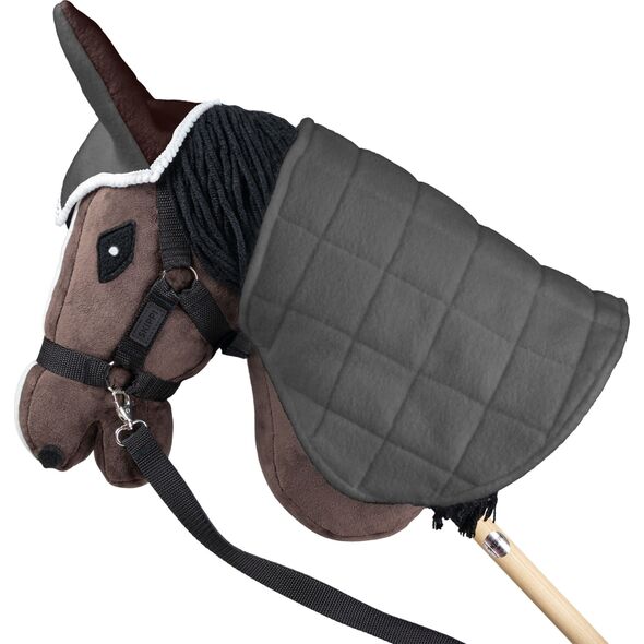Froster Derka i Nauszniki Skippi dla Hobby Horse - Szary i Brąz