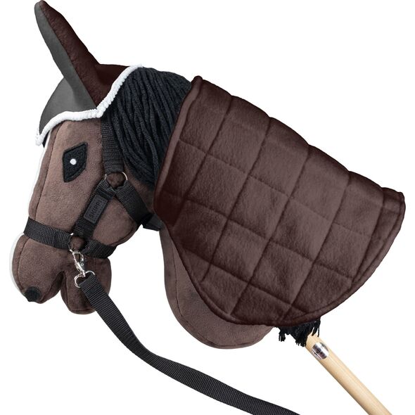 Froster Derka i Nauszniki Skippi dla Hobby Horse - Szary i Brąz