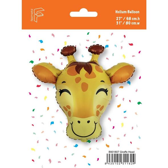 GoDan Balon foliowy 24 cale FX - Żyrafa, pakowany