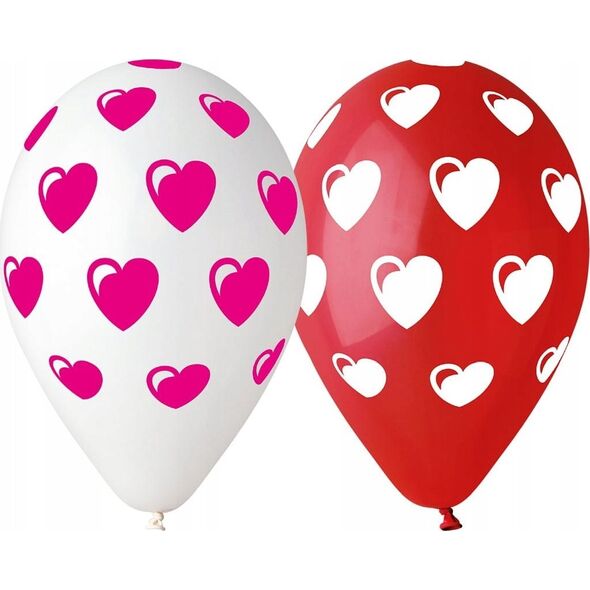 GoDan Balony 12" Prem.Serduszka A5 GS110/P198 18227