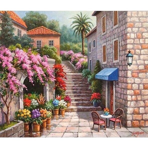 Norimpex Mozaika diamentowa 5D - Pejzaż 40x30cm
