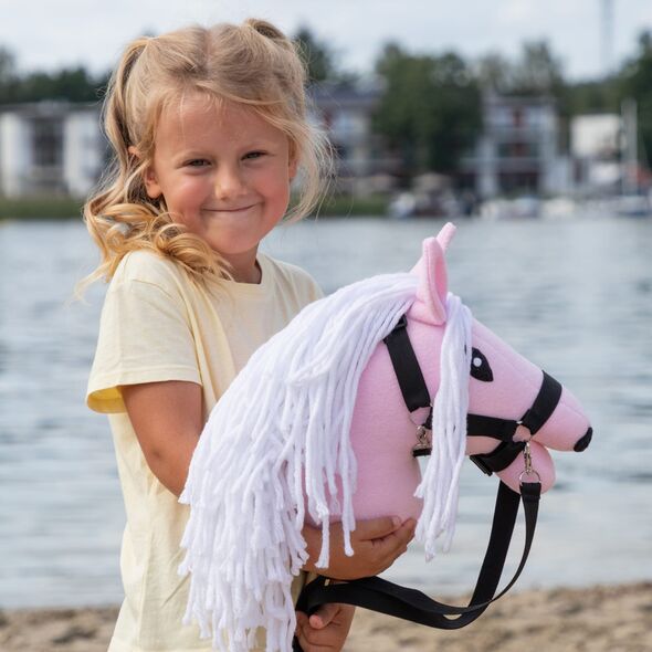 Froster Skippi - lekki mały hobby horse A5 - różowy - prezent na dzień dziecka