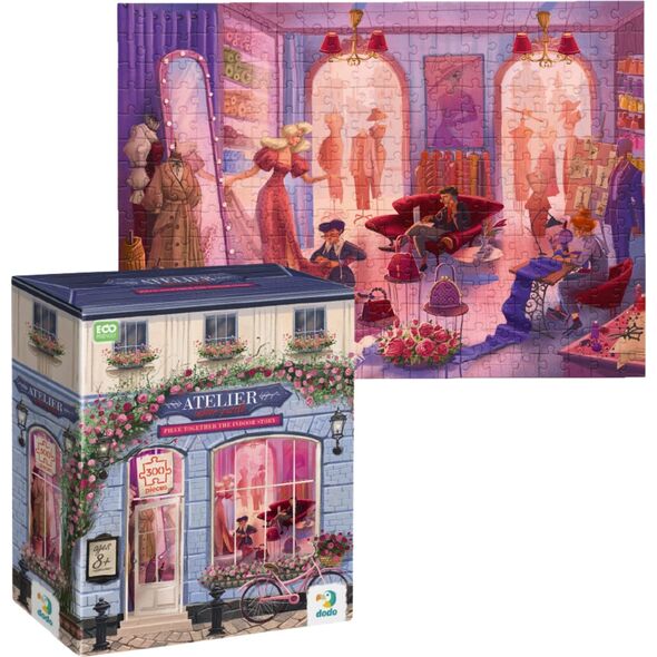 Dodo Puzzle "Atelier" 300 Elementów Układanka Zestaw Dla Dzieci I Dorosłych