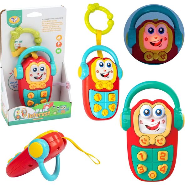 Trifox TELEFON MUZYCZNY NA BATERIE 1szt