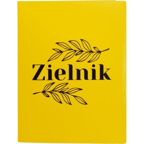 Biurfol Zielnik klaser album PP na liście 20 koszulek żółty BIURFOL