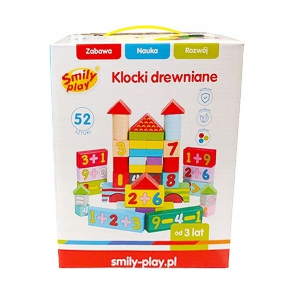 Smily Play Klocki drewniane Smily Play SPW84941 49412