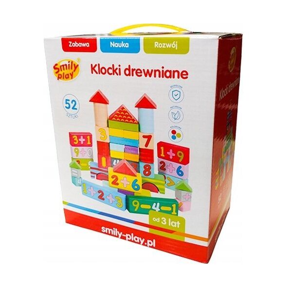 Smily Play Klocki drewniane Smily Play SPW84941 49412