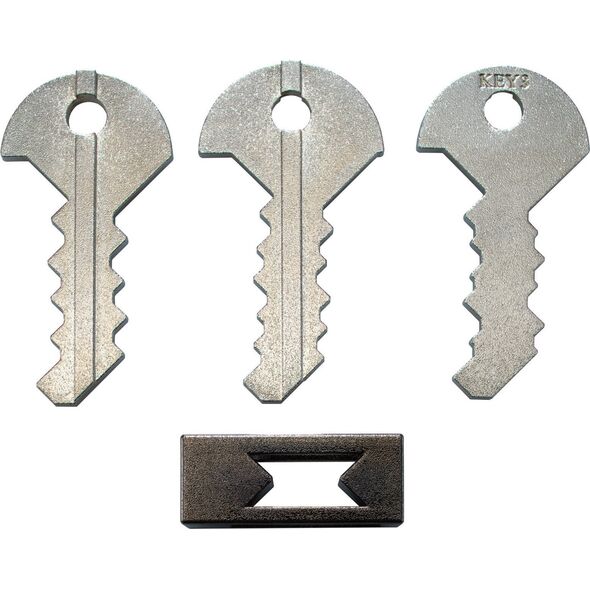 Łamigłówka Cast Huzzle Key III klucz metalowa Poziom 6/6 NAJTRUDNIEJSZA