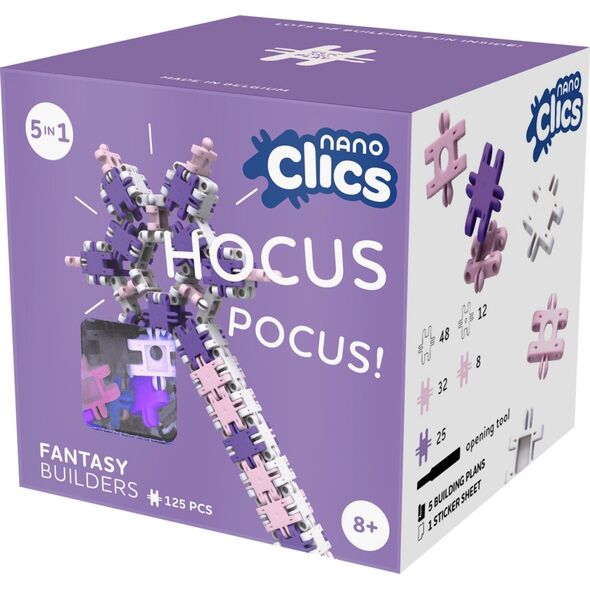 NANO CLICS Fantastyczni konstruktorzy Zestaw 125el