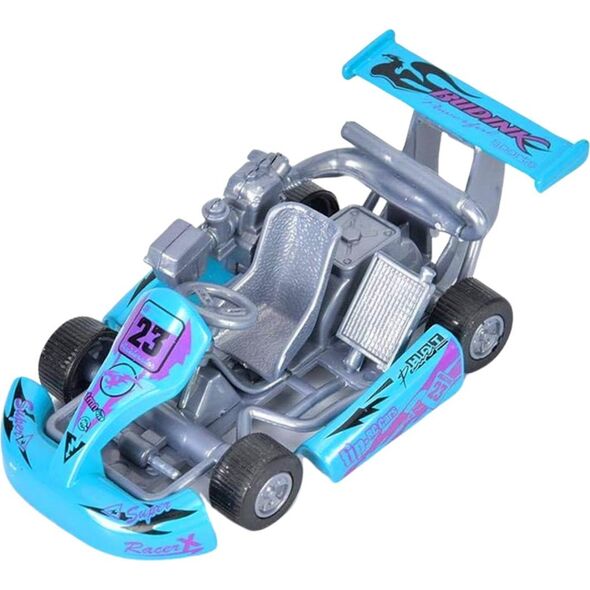 AUTO GOKART METALOWY Z NAPĘDEM 1SZT