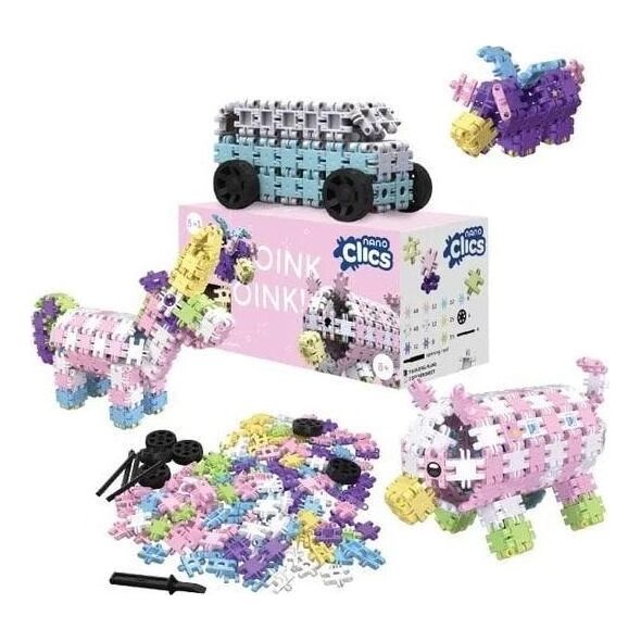NANO CLICS Fantastyczni konstruktorzy Zestaw 250el