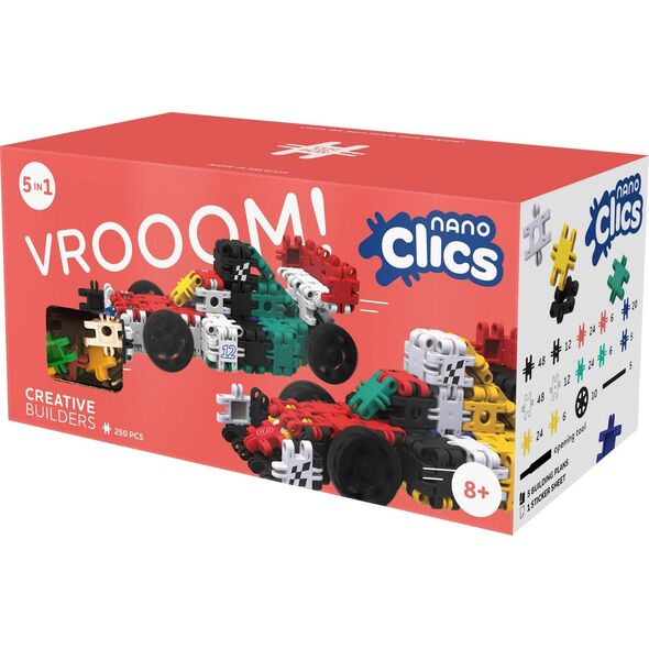 NANO CLICS Kreatywni Budowniczowie Zestaw 250el.