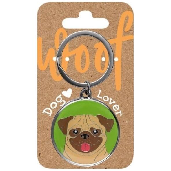 Brelok dla psiarzy - mops