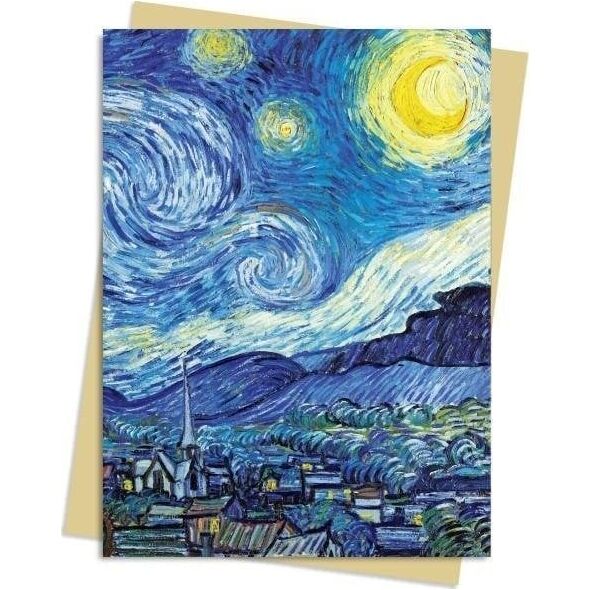 Karnet B6 Gwiaździsta noc Vincent van Gogh