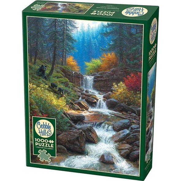 Puzzle 1000 Górski wodospad G3