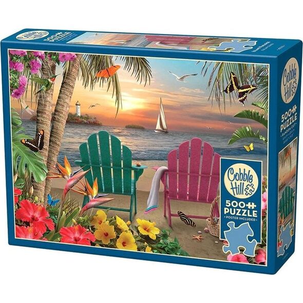 Puzzle 500 Rajska wyspa G3