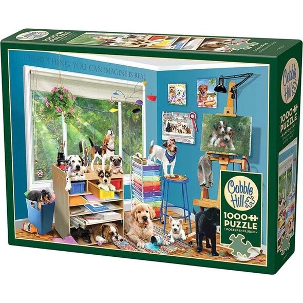 Puzzle 1000 Szczekający asystenci G3