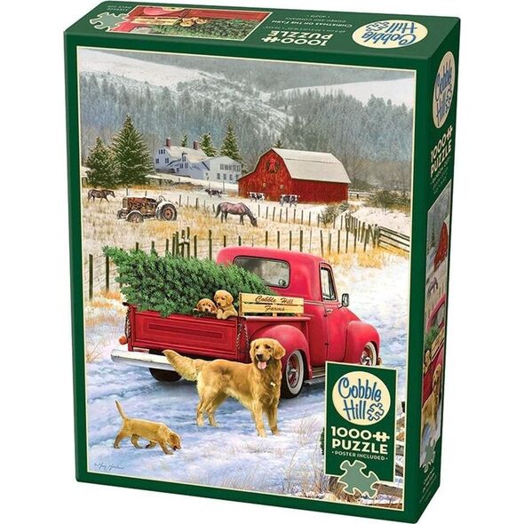 Puzzle 1000 Wyprawa po choinkę G3