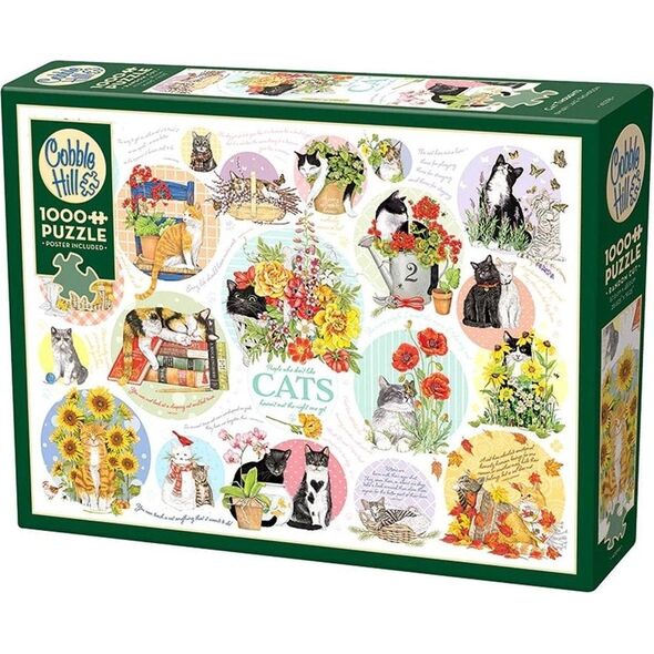 Puzzle 1000 Kocie myśli G3