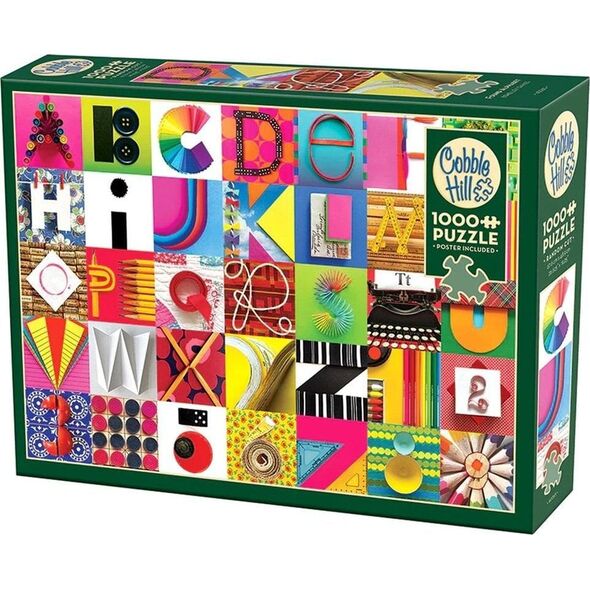 Puzzle 1000 Litery i cyfry G3