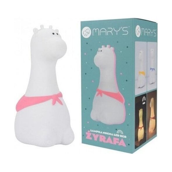 Lampka nocna LED RGB żyrafa