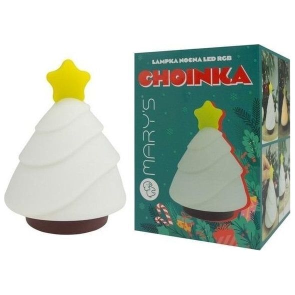 Lampka nocna LED RGB choinka