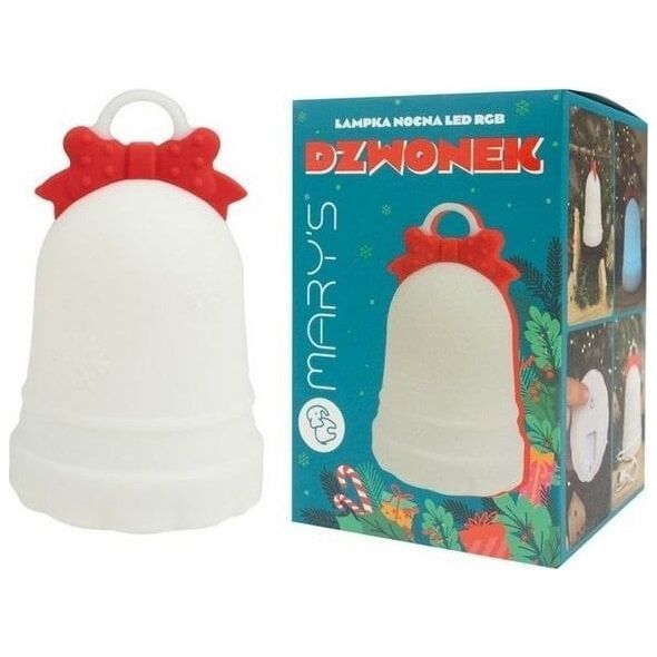 Lampka nocna LED RGB Mikołaj