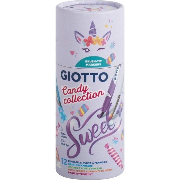 Pisaki Turbo Soft Brush Candy Collection 12 kol