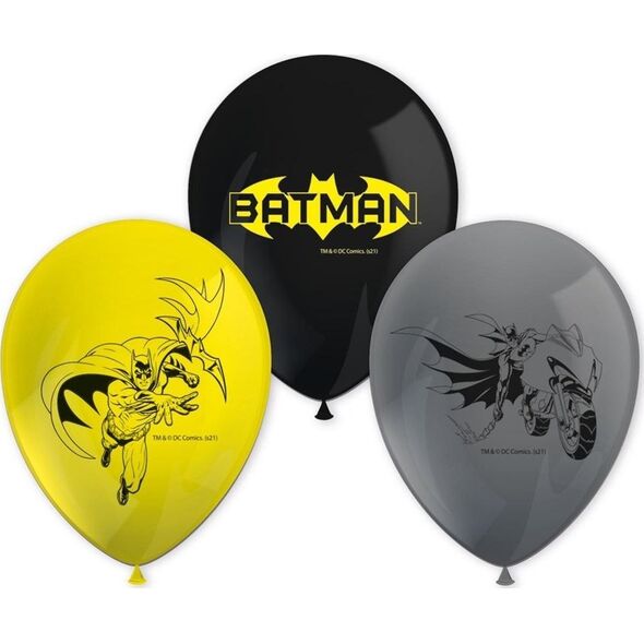 Balony Batman Rogue Rage 8szt